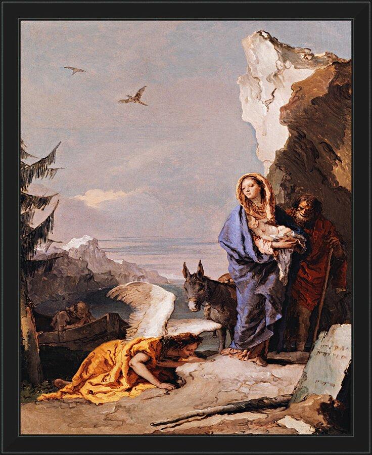 Wall Frame Black - Flight into Egypt by Museum Art - Trinity Stores