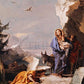 Wall Frame Black, Matted - Flight into Egypt by Museum Art - Trinity Stores