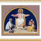 Wall Frame Gold, Matted - St. Francis Xavier Presenting to Christ People He Converted by Museum Art - Trinity Stores