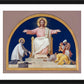 Wall Frame Black, Matted - St. Francis Xavier Presenting to Christ People He Converted by Museum Art - Trinity Stores