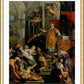 Wall Frame Gold, Matted - Glory of St. Ignatius of Loyola by Museum Art - Trinity Stores