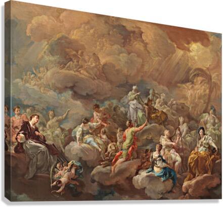 Canvas Print - Glory of Saints by Museum Art