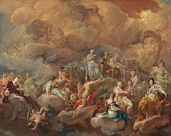 Acrylic Print - Glory of Saints by Museum Art