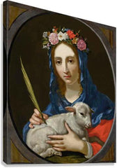 Canvas Print - St. Agnes by Museum Art