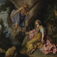 Canvas Print - Hagar and Angel by Museum Art - Trinity Stores