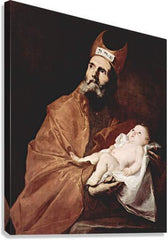 Canvas Print - St. Simeon Holding Christ Child by Museum Art