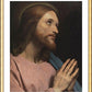 Wall Frame Gold, Matted - Head of Christ by Museum Art