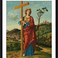 Wall Frame Black, Matted - St. Helena by Museum Art