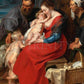 Canvas Print - Holy Family with Sts. Elizabeth and John the Baptist by Museum Art