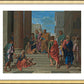 Wall Frame Gold, Matted - Sts. Peter and John Healing Lame Man by Museum Art