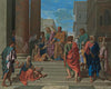 Metal Print - Sts. Peter and John Healing Lame Man by Museum Art - Trinity Stores