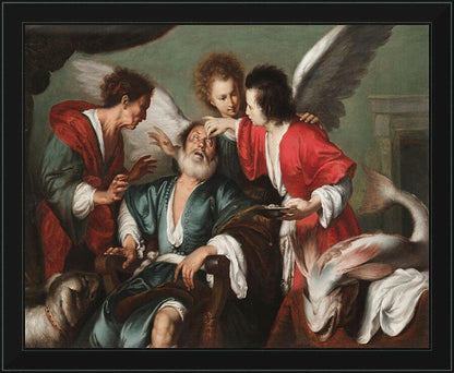 Wall Frame Black - Healing of Tobit by Museum Art - Trinity Stores