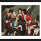 Wall Frame Black, Matted - Healing of Tobit by Museum Art