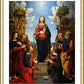 Wall Frame Gold, Matted - Incarnation of Jesus by Museum Art - Trinity Stores