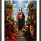 Wall Frame Espresso, Matted - Incarnation of Jesus by Museum Art - Trinity Stores