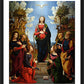 Wall Frame Black, Matted - Incarnation of Jesus by Museum Art - Trinity Stores