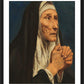 Wall Frame Black, Matted - St. Monica by Museum Art - Trinity Stores