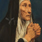 Wall Frame Espresso, Matted - St. Monica by Museum Art