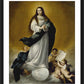 Wall Frame Black, Matted - Immaculate Conception by Museum Art - Trinity Stores