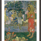 Wall Frame Espresso, Matted - Ia Orana Maria 'Hail Mary' in Tahitian by Museum Art - Trinity Stores