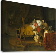 Canvas Print - St. Isaac Blessing St. Jacob by Museum Art