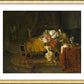 Wall Frame Gold, Matted - St. Isaac Blessing St. Jacob by Museum Art