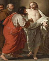 Metal Print - Incredulity of St. Thomas by Museum Art