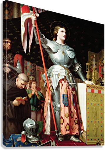 Canvas Print - St. Joan of Arc at Coronation of Charles VII by Museum Art - Trinity Stores