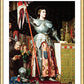 Wall Frame Gold, Matted - St. Joan of Arc at Coronation of Charles VII by Museum Art - Trinity Stores