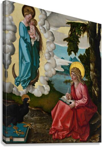 Canvas Print - St. John the Evangelist on Patmos by Museum Art