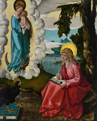 Metal Print - St. John the Evangelist on Patmos by Museum Art