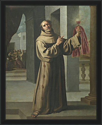 Wall Frame Black - St. James of the Marches by Museum Art