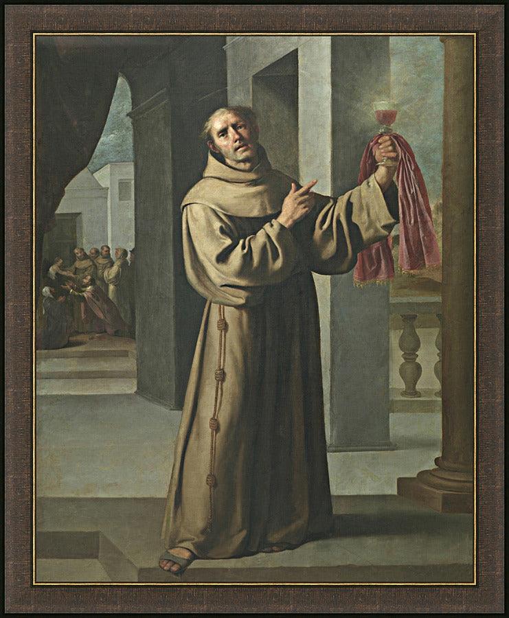 Wall Frame Espresso - St. James of the Marches by Museum Art
