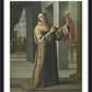 Wall Frame Black, Matted - St. James of the Marches by Museum Art