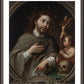 Wall Frame Espresso, Matted - St. John Nepomuk by Museum Art - Trinity Stores