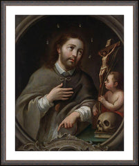 Wall Frame Espresso - St. John Nepomuk by Museum Art