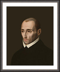 Wall Frame Espresso - St. John of Ribera by Museum Art