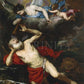 Wall Frame Black, Matted - St. Jerome in the Wilderness by Museum Art
