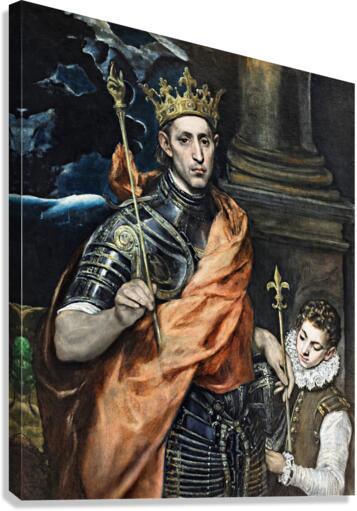 Canvas Print - St. Louis, King of France by Museum Art