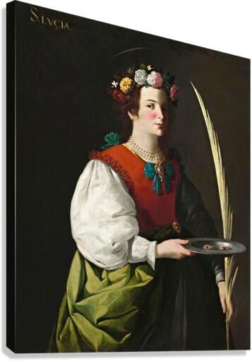 Canvas Print - St. Lucy by Museum Art - Trinity Stores