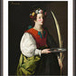 Wall Frame Espresso, Matted - St. Lucy by Museum Art - Trinity Stores