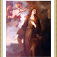 Wall Frame Gold, Matted - St. Rosalia by Museum Art