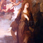 Wall Frame Gold, Matted - St. Rosalia by Museum Art
