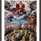 Wall Frame Espresso, Matted - Last Judgment by Museum Art