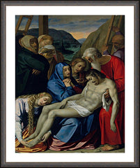 Wall Frame Espresso - Lamentation by Museum Art