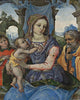 Metal Print - Madonna and Child with St. Joseph and Angel by Museum Art - Trinity Stores