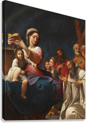 Canvas Print - Madonna and Child with Saints by Museum Art