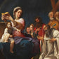 Canvas Print - Madonna and Child with Saints by Museum Art