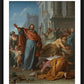 Wall Frame Black, Matted - Miracles of St. James the Greater by Museum Art - Trinity Stores