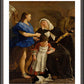 Wall Frame Espresso, Matted - St. Margaret of Cortona by Museum Art